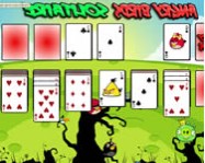 Angry Birds solitaire pasziánsz játékok