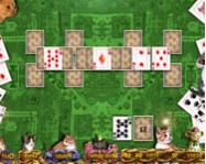 Kitty tripeaks online pasziánsz játék