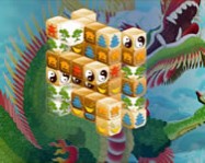 Mahjong 3D pasziánsz játékok